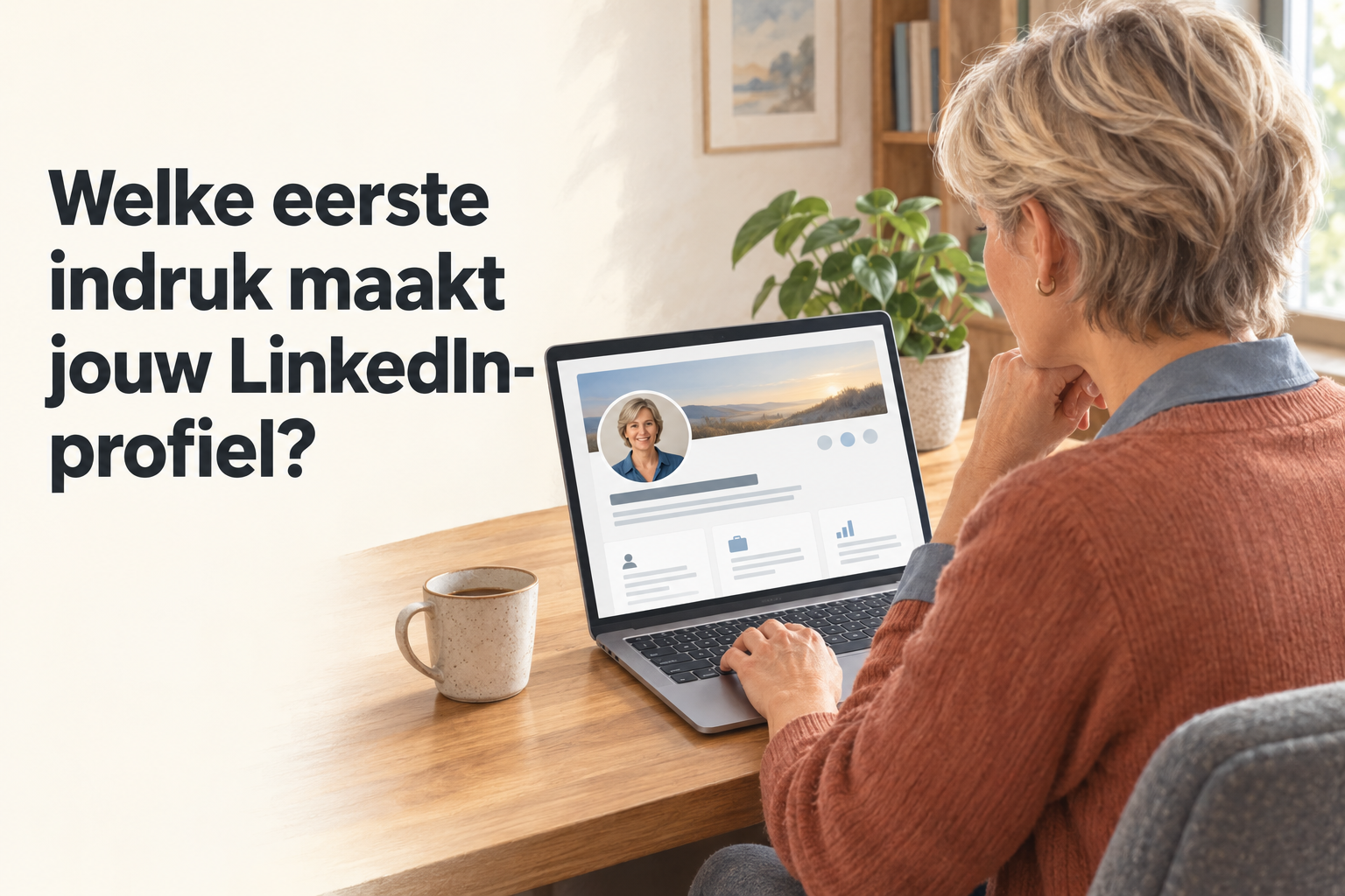Welke eerste indruk maakt jouw LinkedIn-profiel?