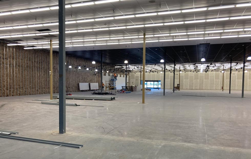 construction begins in moore