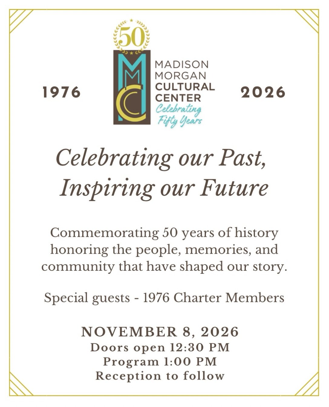 Join as we celebrate with local homemade cakes, champagne, old photos, special guest stars and the drawing for the Moulthrop bowl crafted especially for our 50th anniversary! 

This event is free and all are welcome!