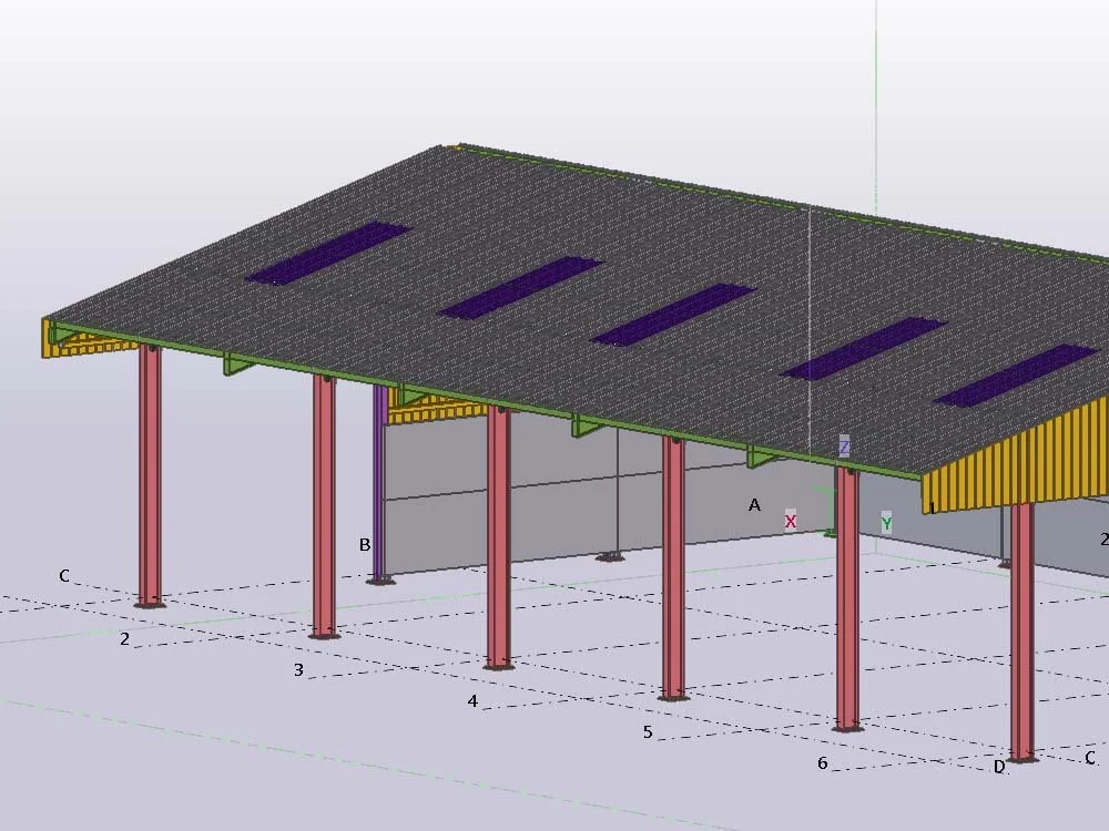 Cattle housing from detail to fabrication