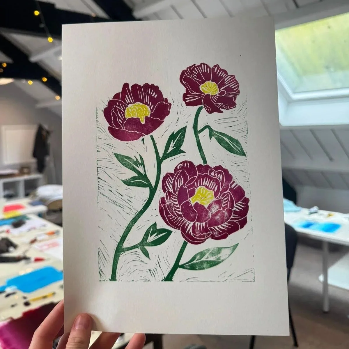 Botanical Jigsaw Lino Printing - 23rd September 10am - 1pm