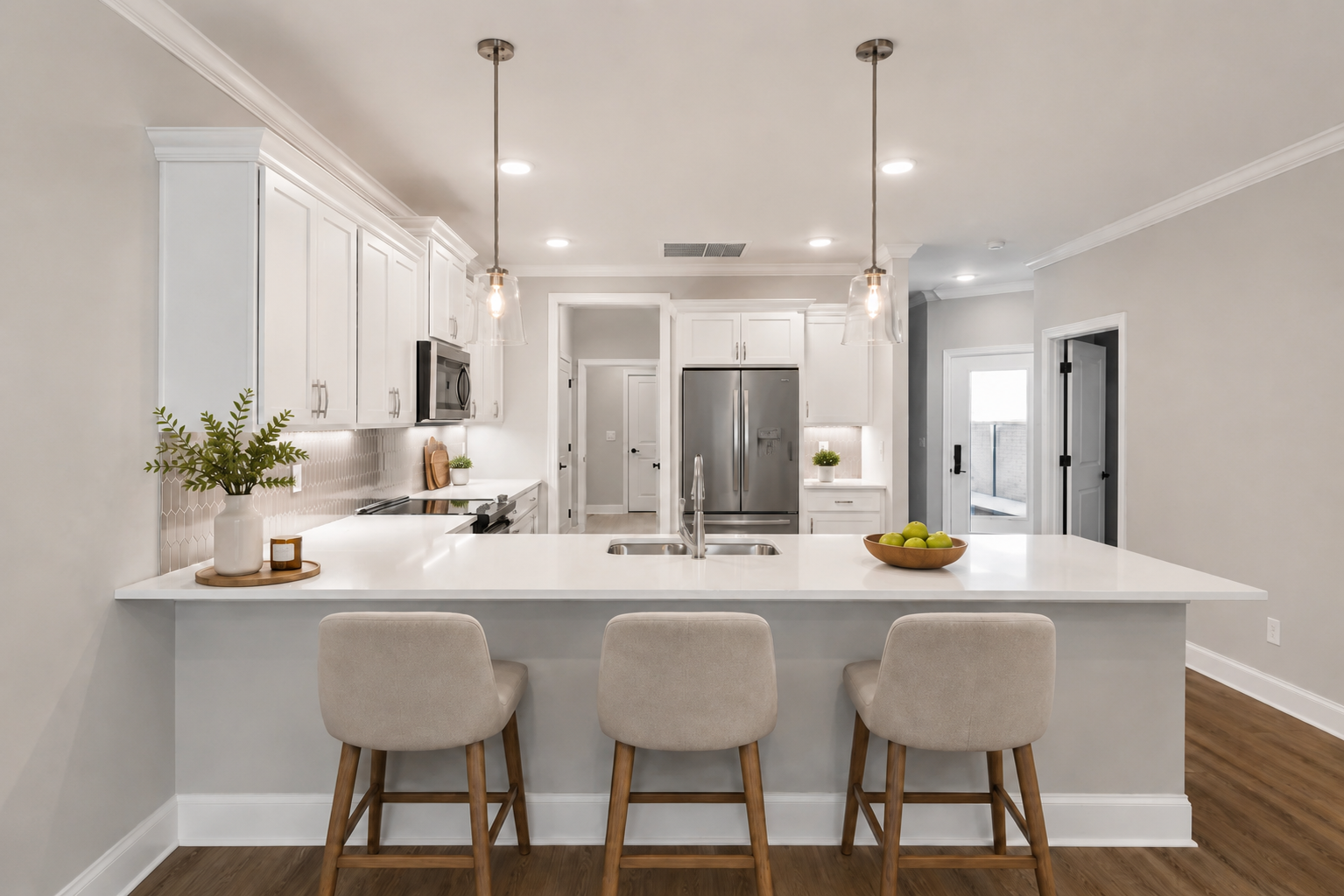 Brow Wood Kitchen - Pratt Home Builders