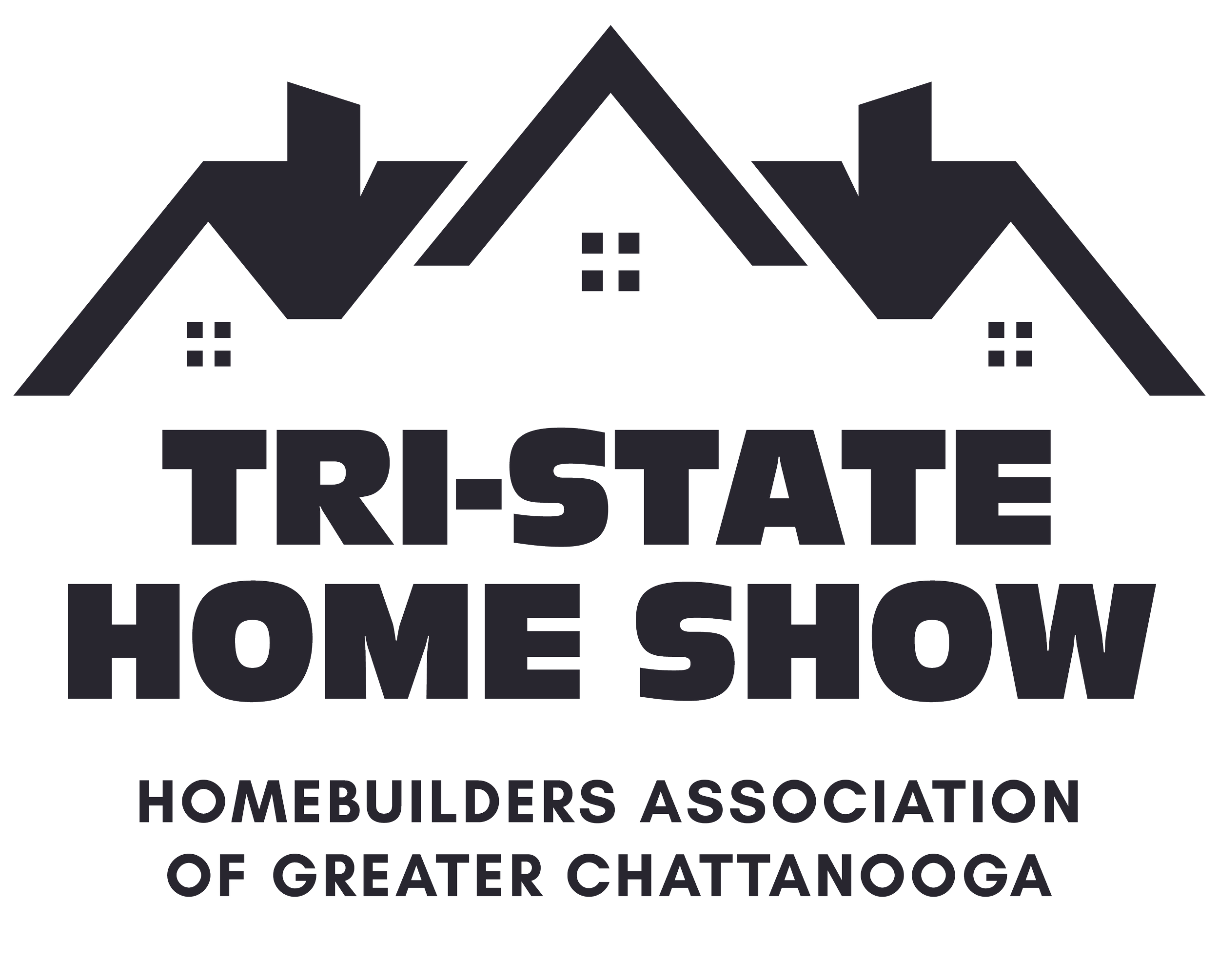 Logo of the Tri-State Homebuilders Association, featuring a stylized house with rooftops and the organization's name.
