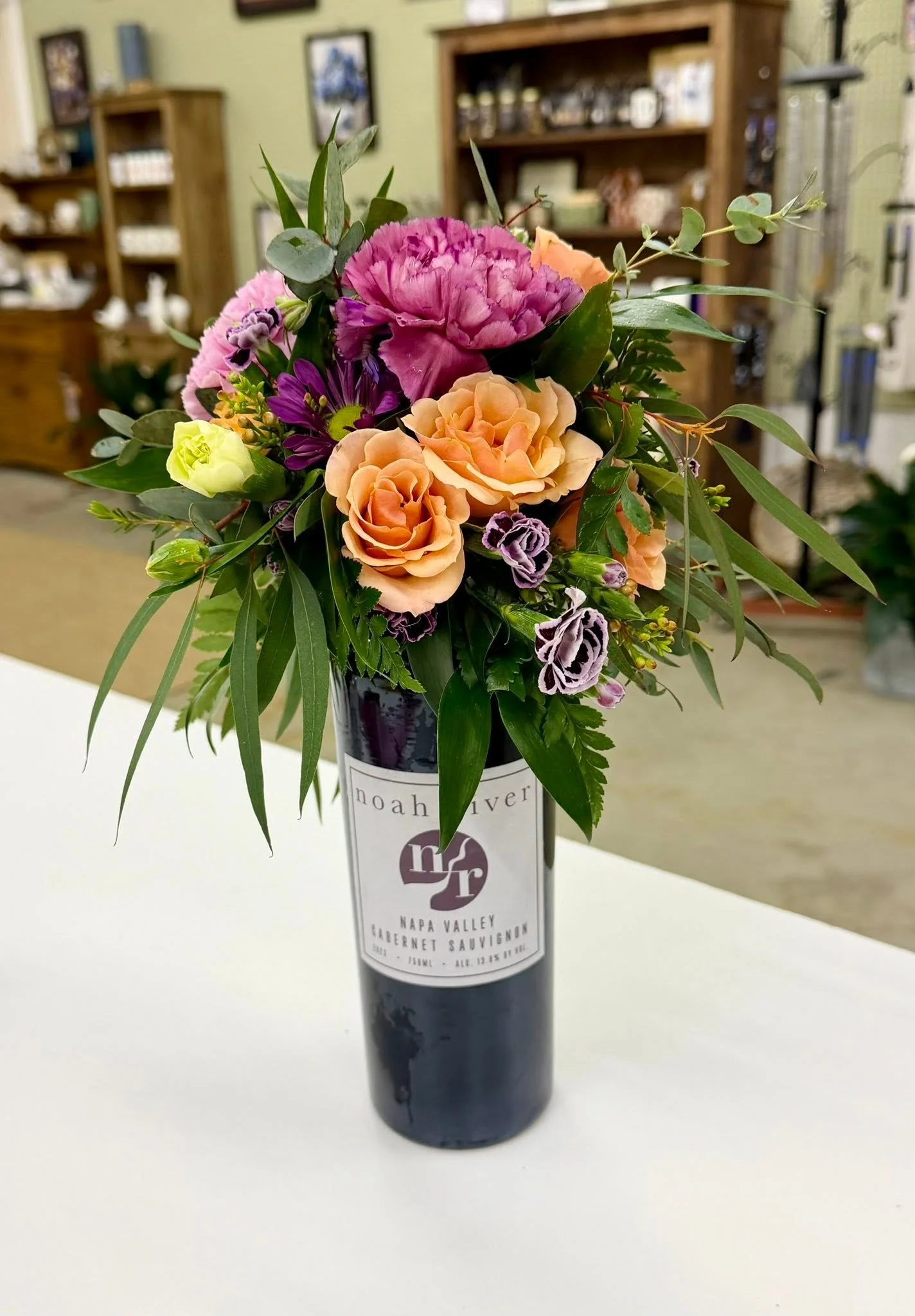 Bloom & Bottle Floral Topper