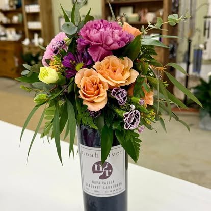 Bloom & Bottle Floral Topper