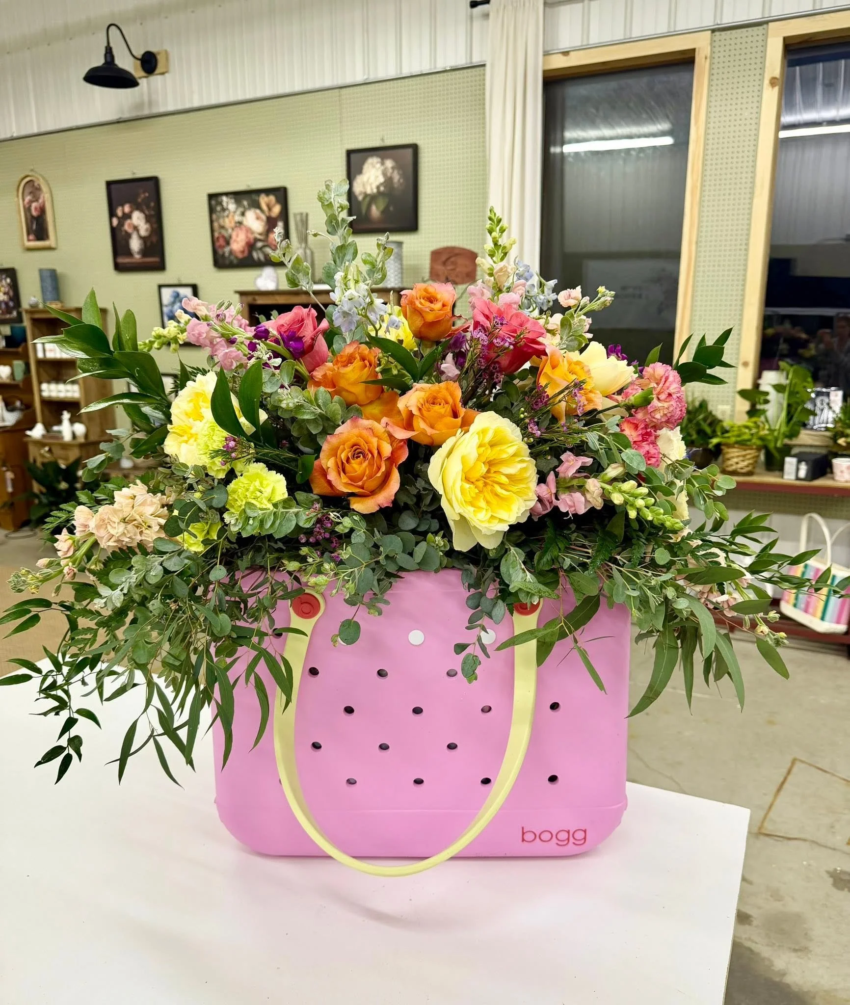 Floral Tote Gift Set