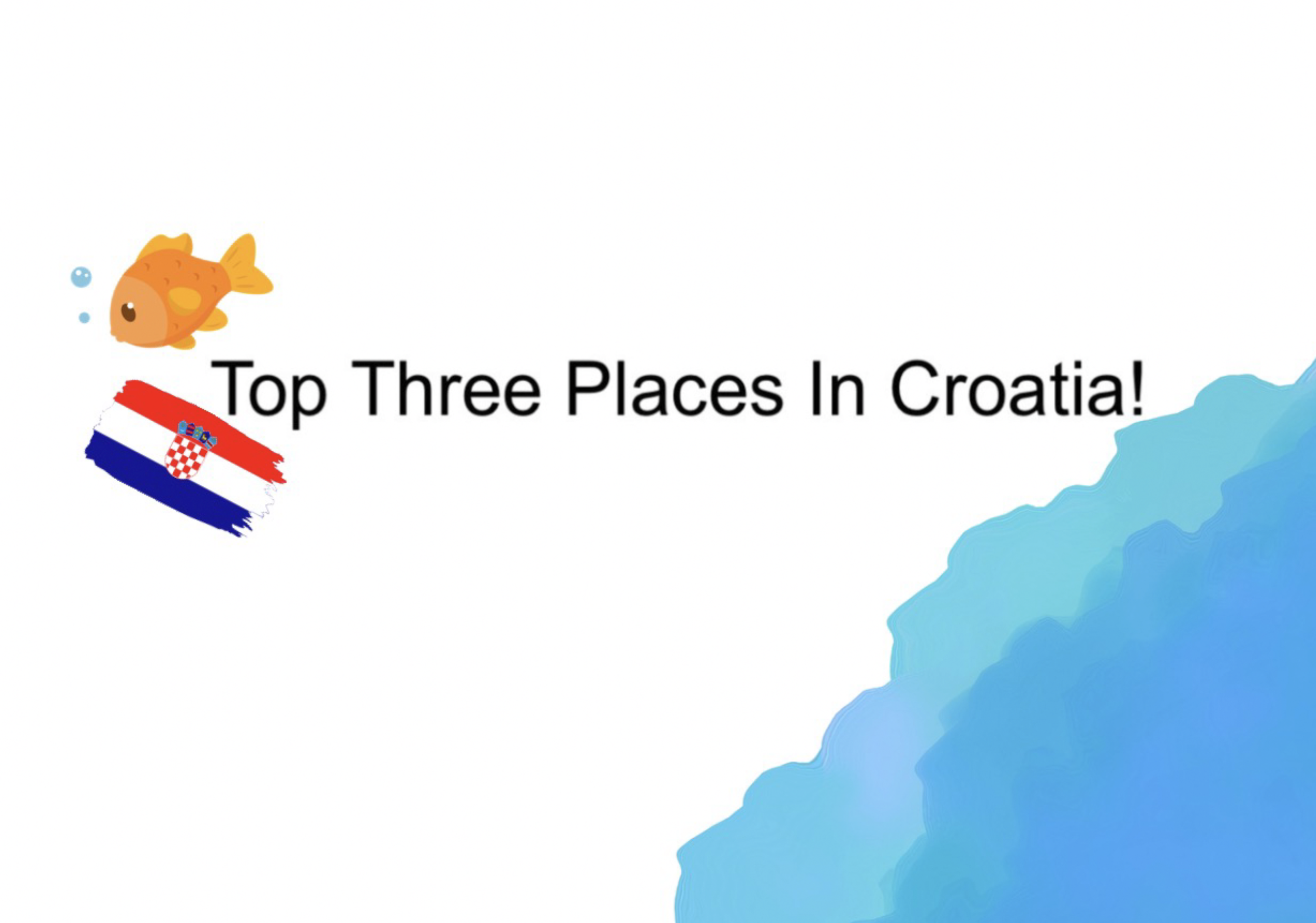 Croatia’s Top 3 Just Came In…