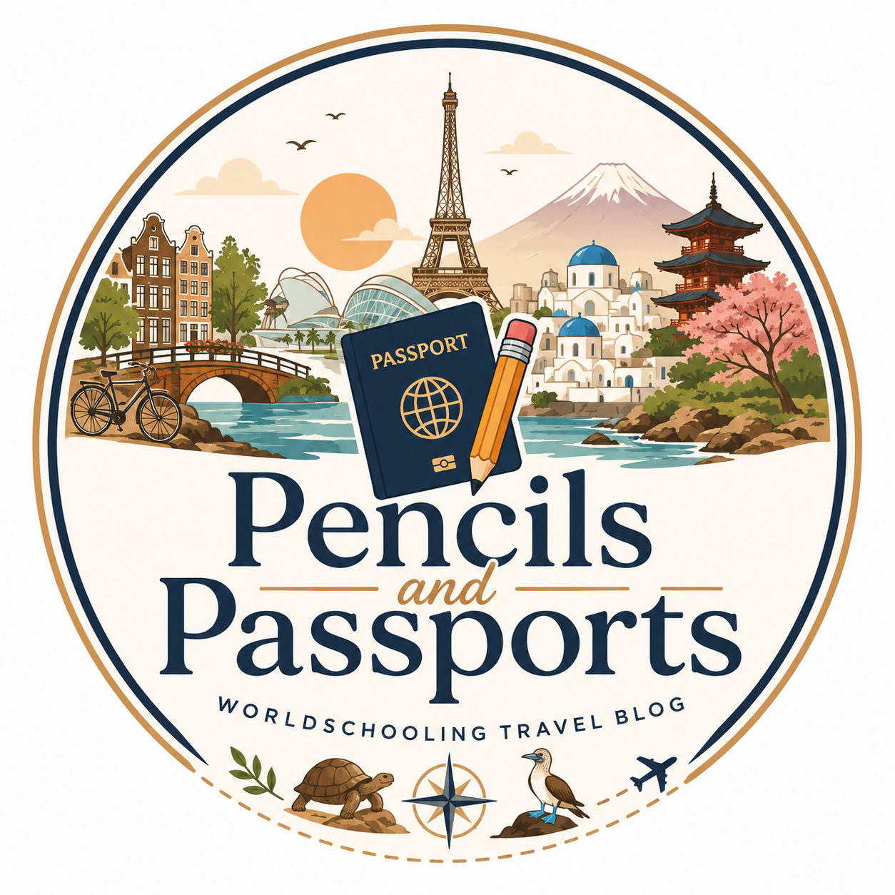 Pencils and Passports: worldscholing with the Skis