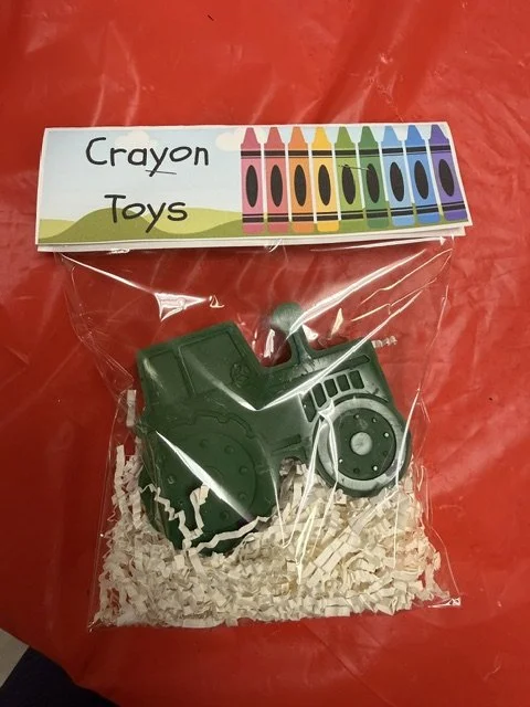 Tractor Crayon Toy