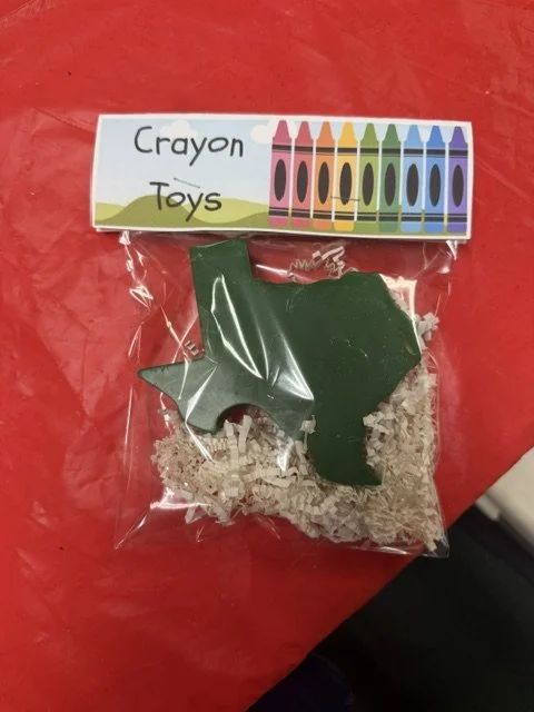 Texas Crayon Toy