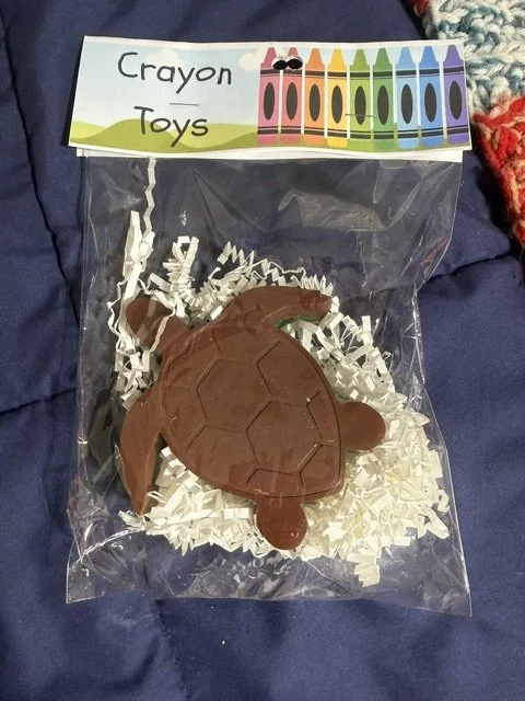 Sea Turtle Crayon toy