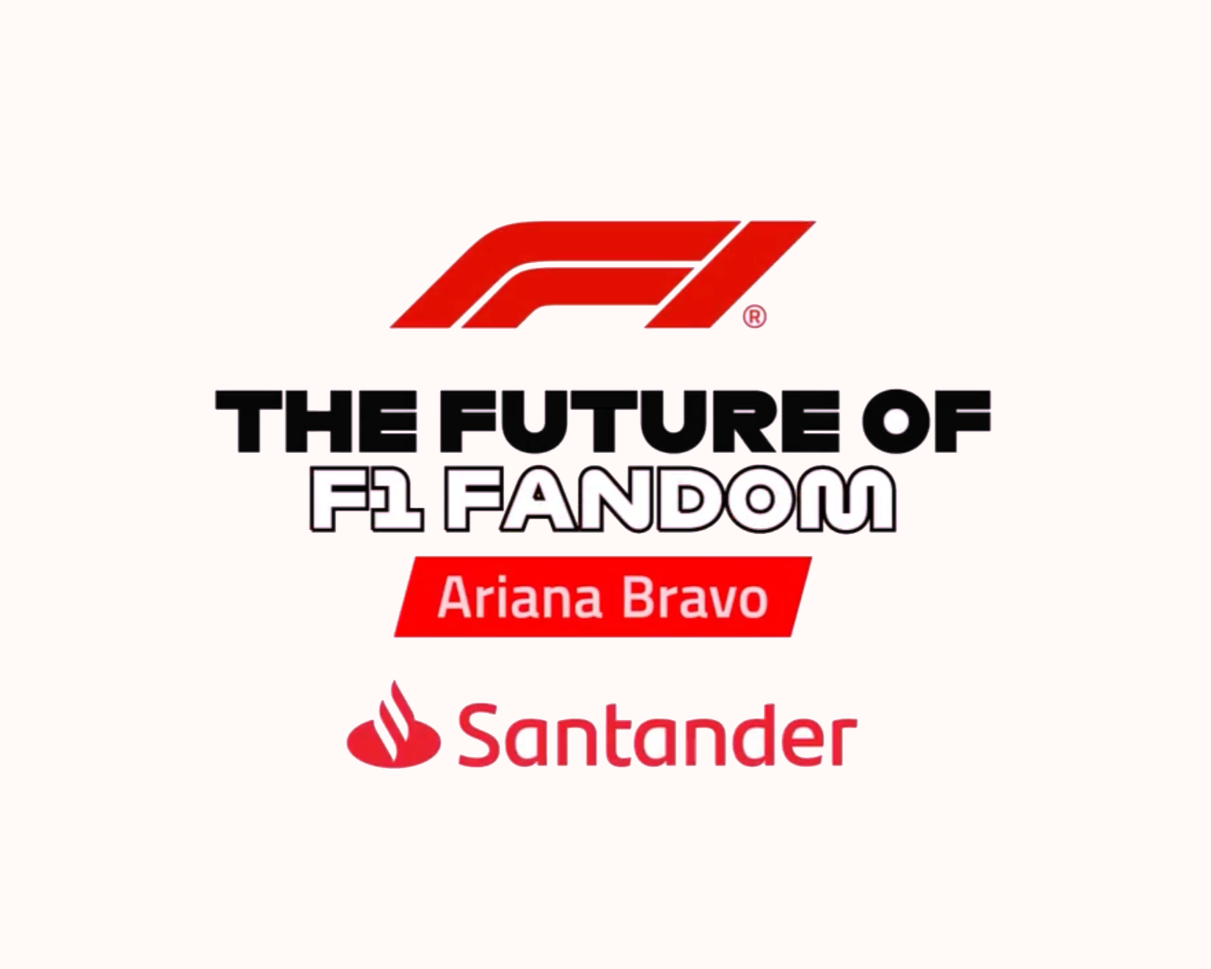 Formula One x Santander