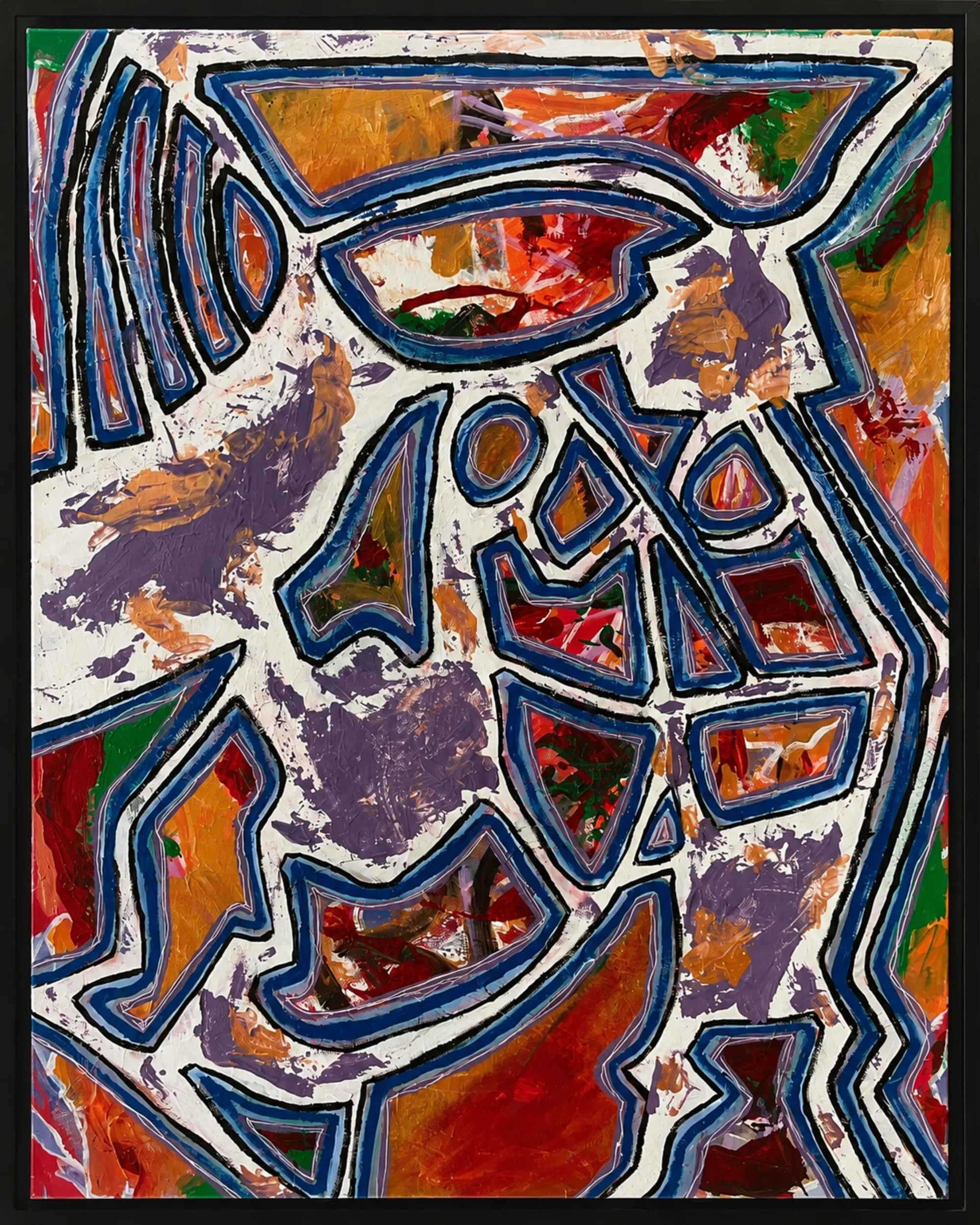 « A quoi bon ? », acrylique sur toile, HQ