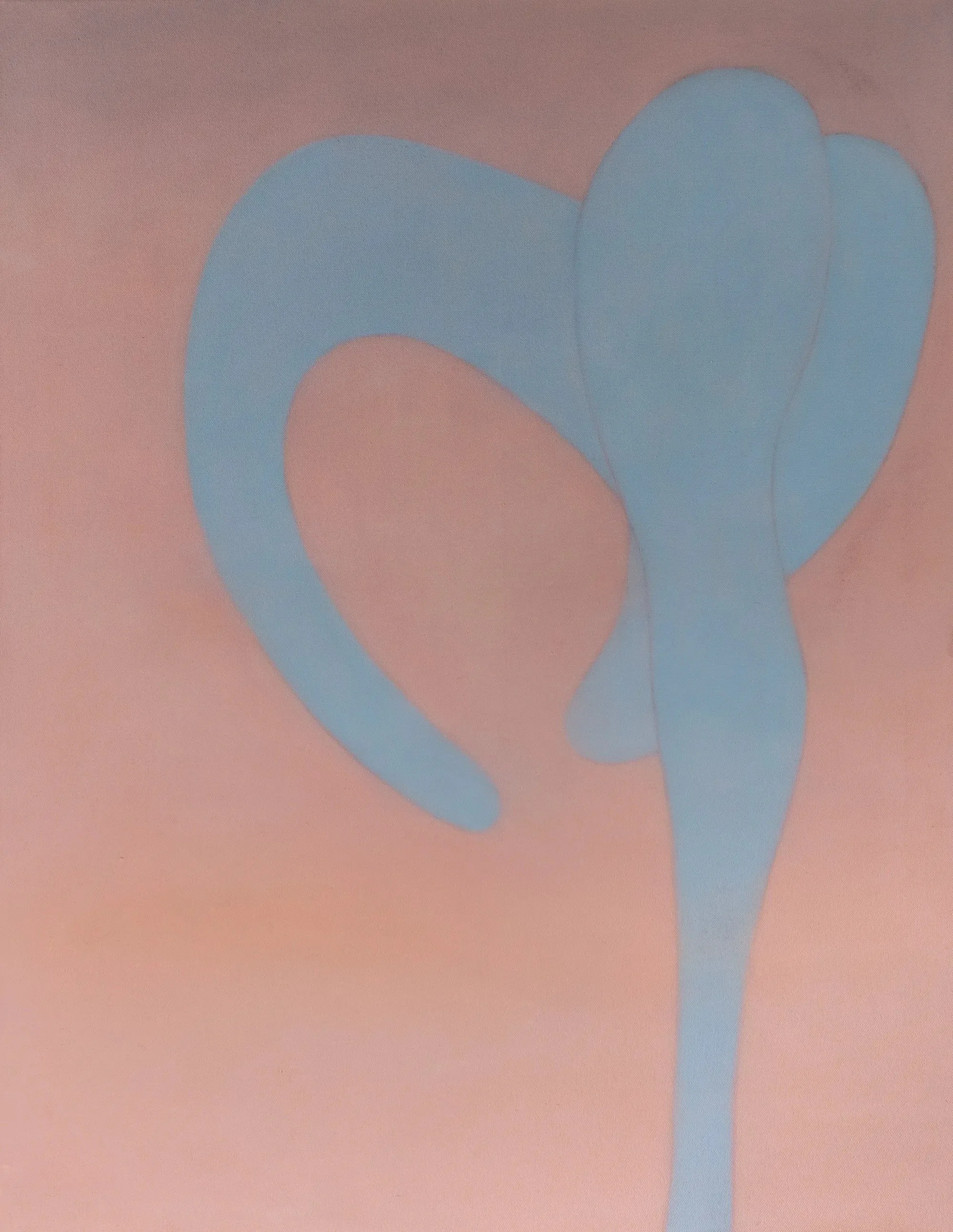 « Sans titre n°6 », acrylique sur toile, Julia Scalbert