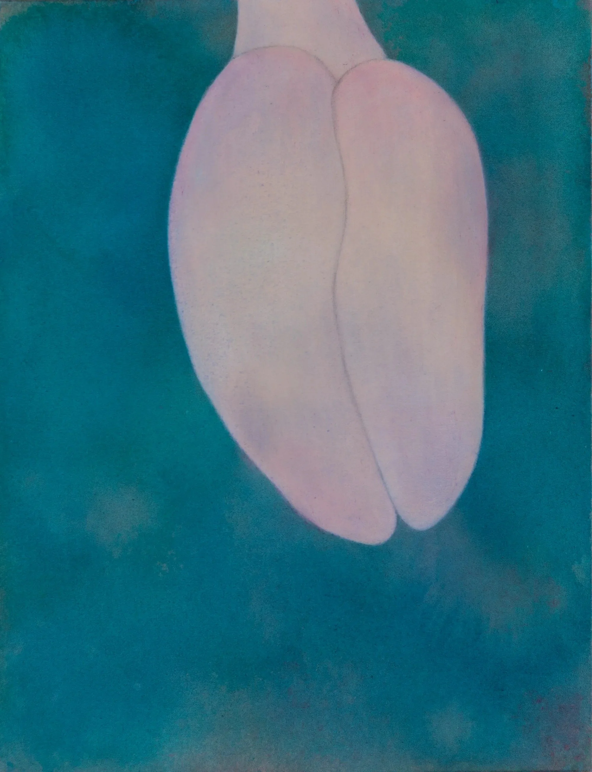 « Sans titre n°8 », acrylique sur toile, Julia Scalbert