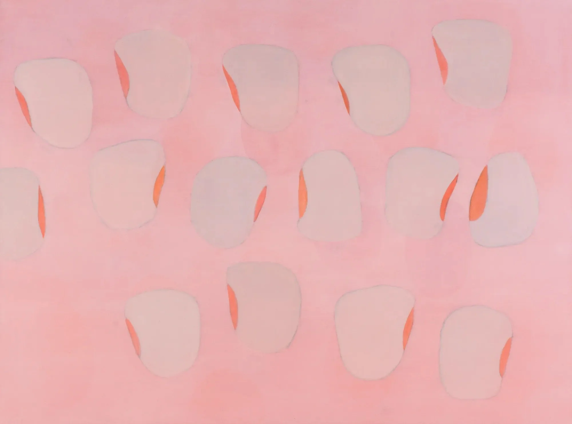 « Sans titre n°10 », acrylique sur toile, Julia Scalbert