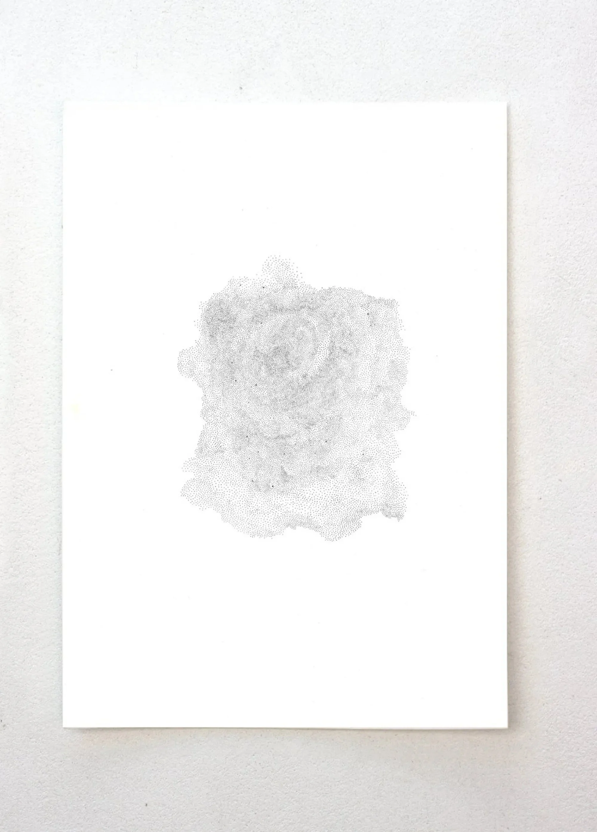 « La Mue », encre de chine sur papier, Safae Moatassime