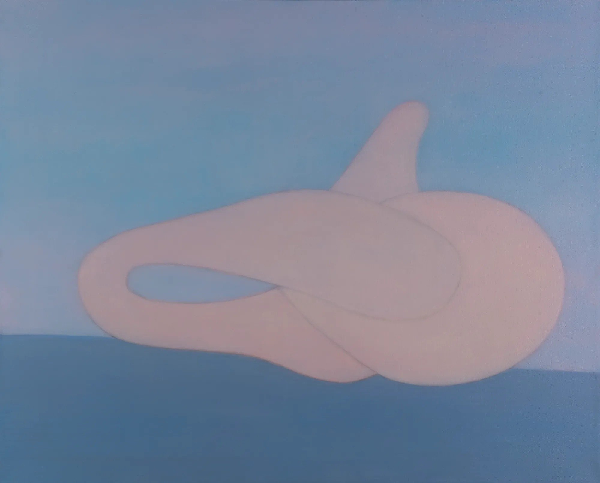 « Sans titre n°3 », acrylique sur toile, Julia Scalbert