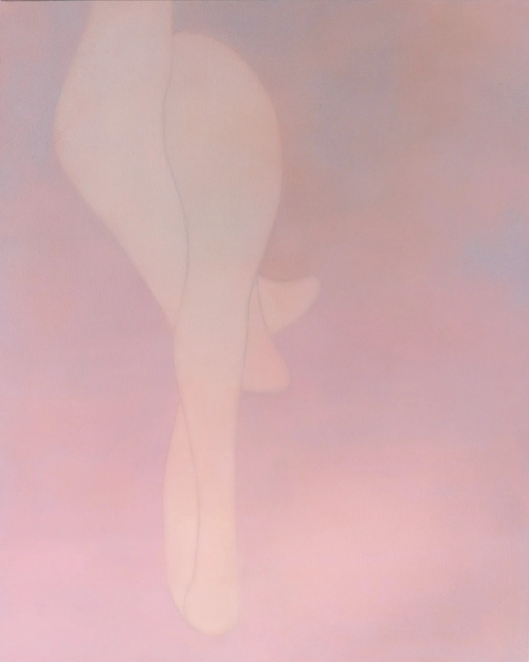 « Sans titre n°5 », acrylique sur toile, Julia Scalbert