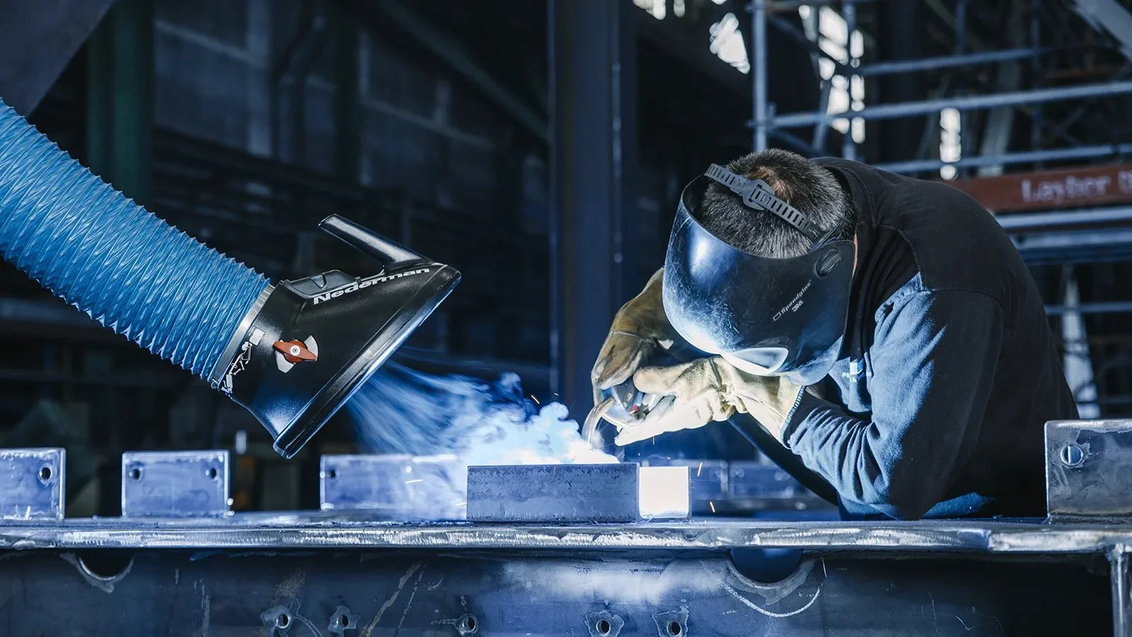How to ensure effective at-source welding fume extraction using extraction arms for local exhaust ventilation