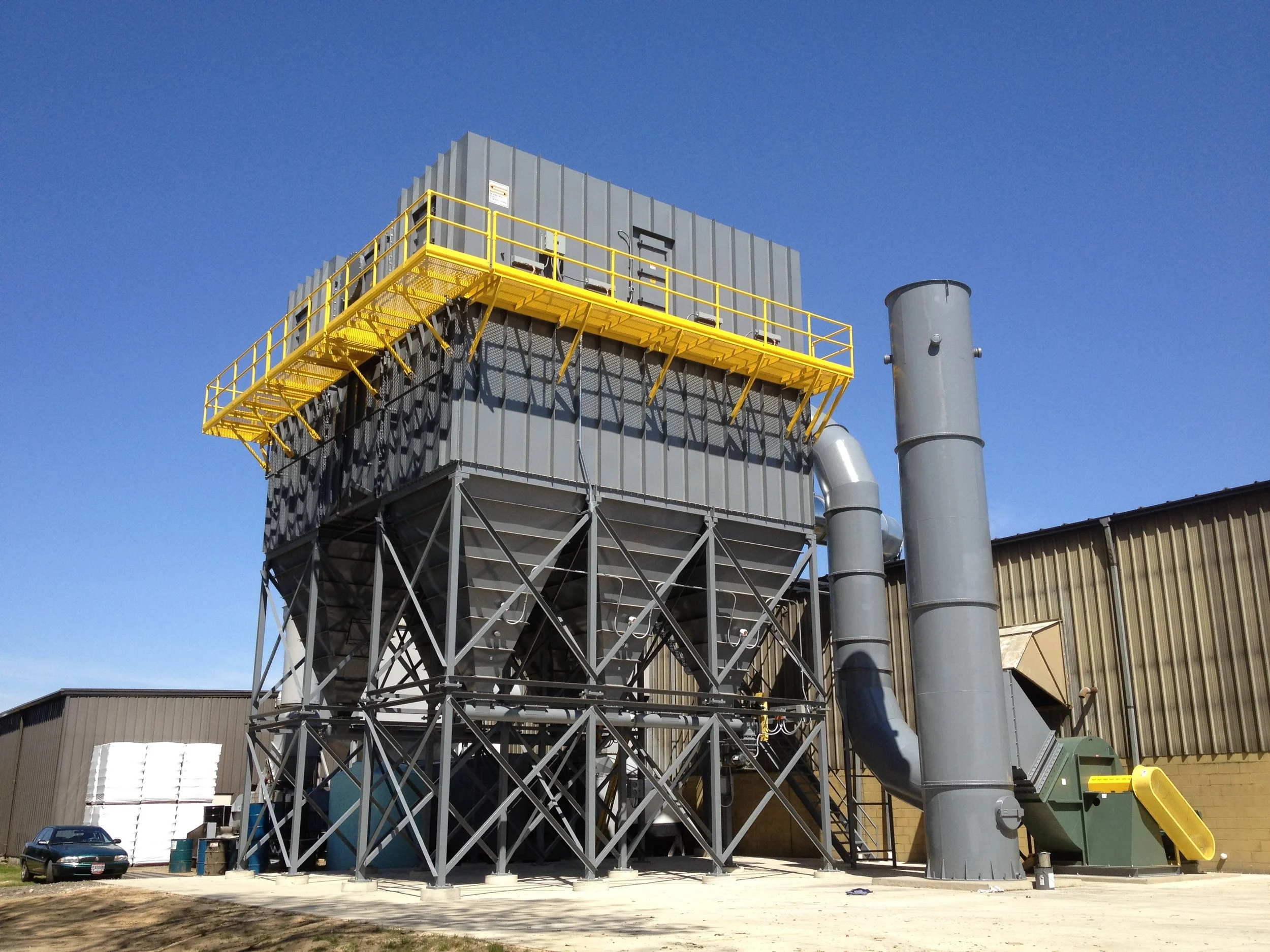 Scientific Dust Collector industrial baghouse system
