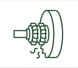 gear cutting icon