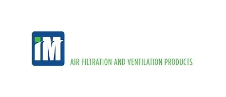 IM AIR Filtration and Ventilation Products logo with blue and green text.