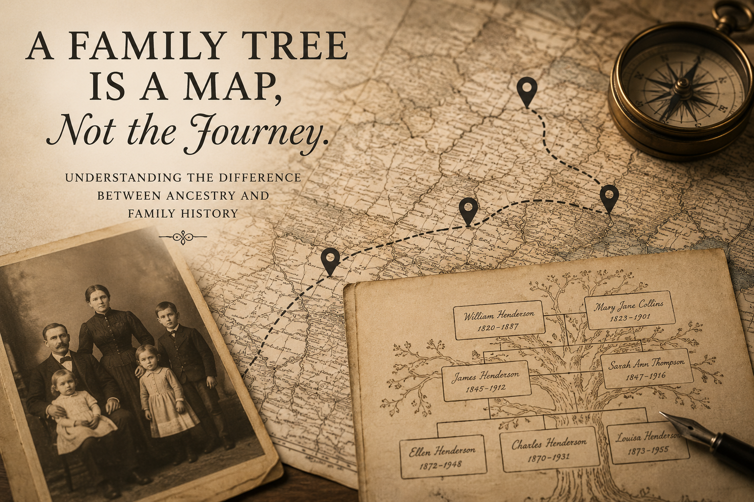A Family Tree Is a Map, Not the Journey