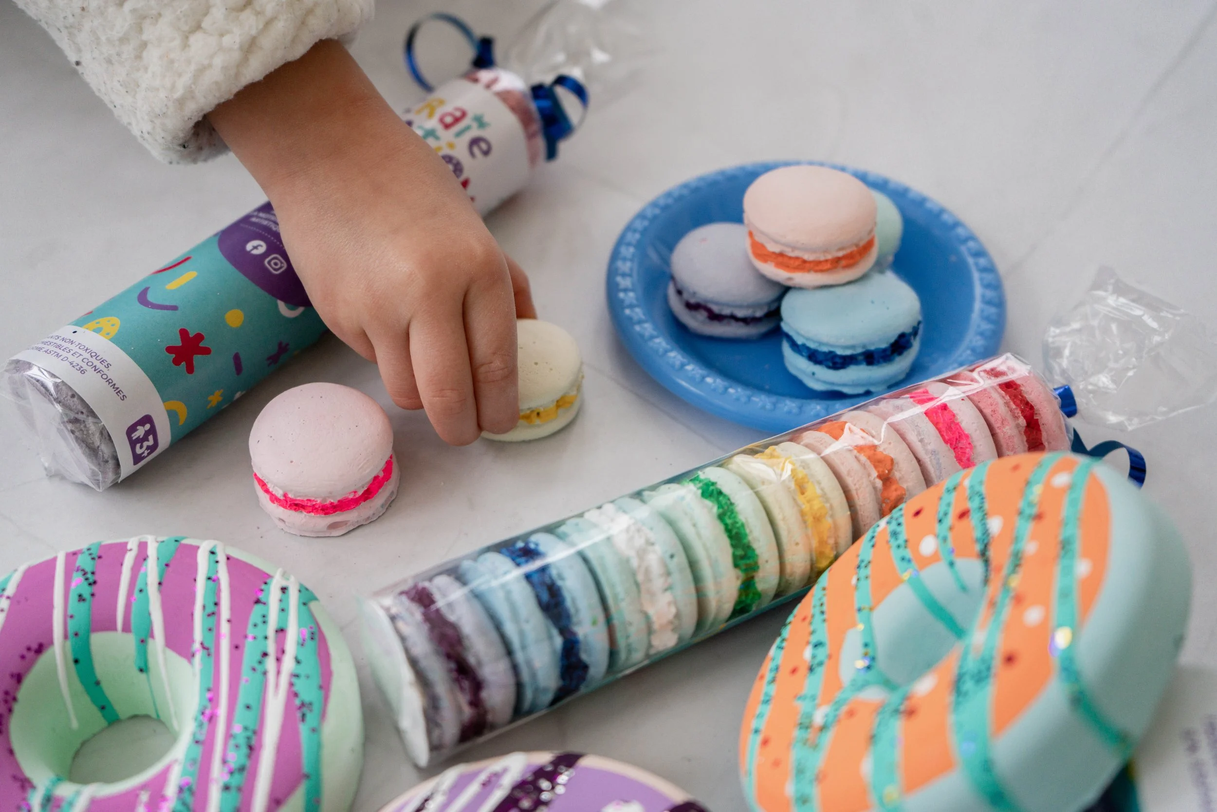 Macarons Colorés