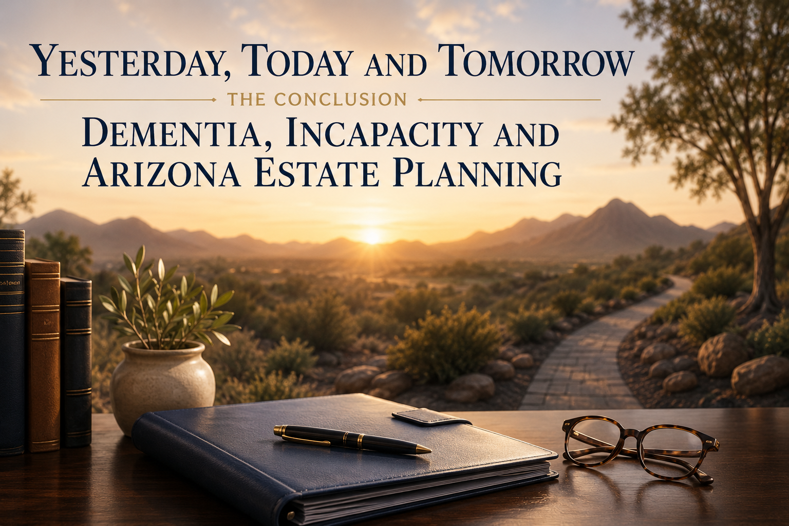 Yesterday, Today and TomorrowThe ConclusionDementia, Incapacity and Arizona Estate Planning