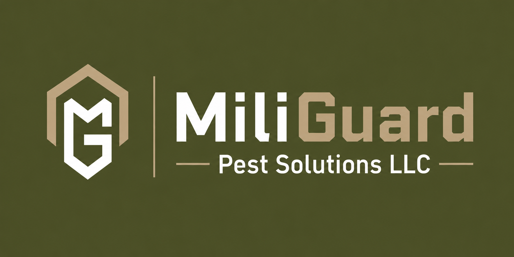 Logo of MultiGuard Pest Solutions LLC featuring a shield with a house icon and the company name.