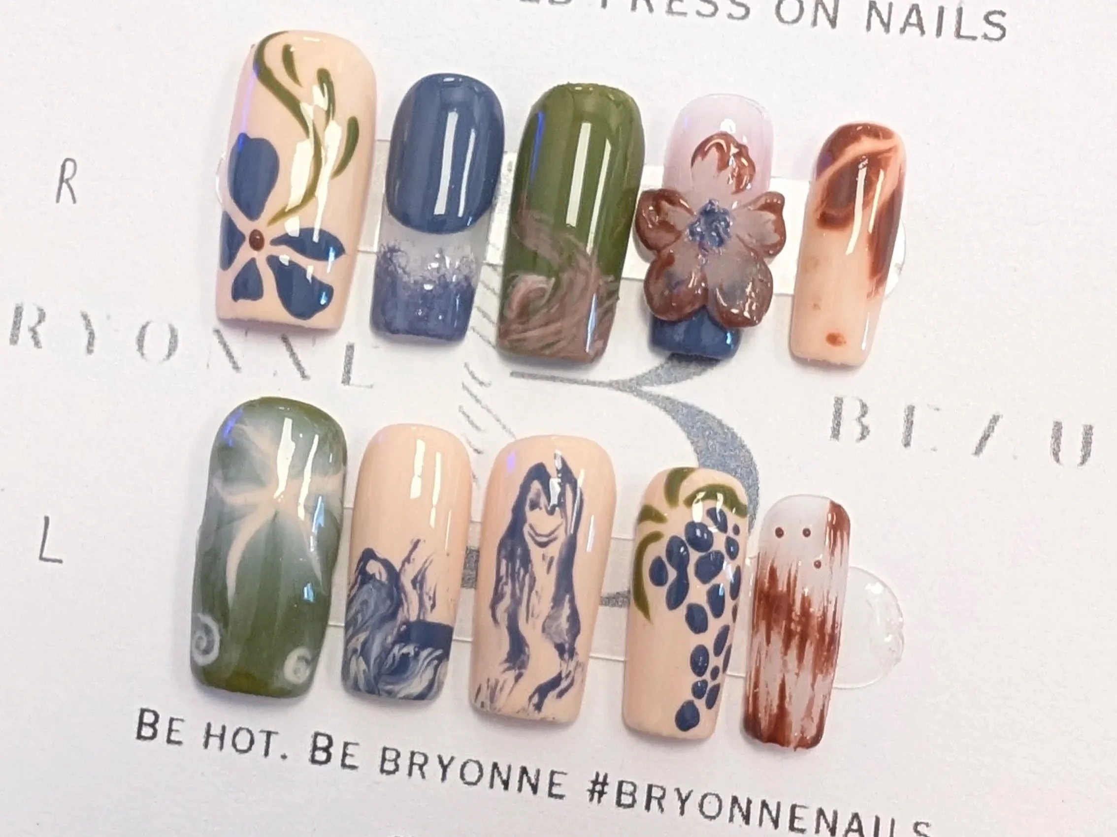 Ocean Memory Press-On Nails