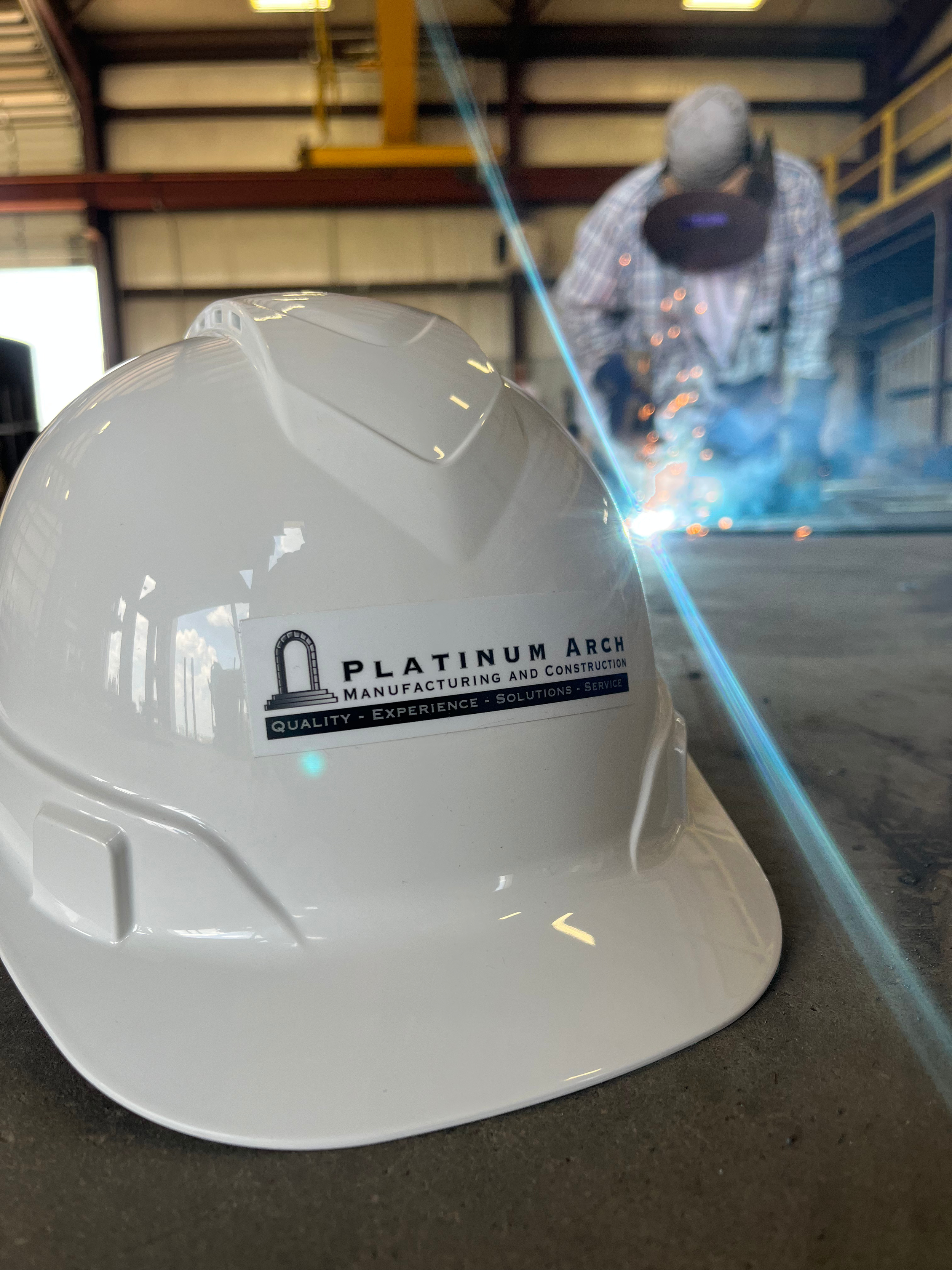 Platinum Arch Manufacturing and Construction safety helmet