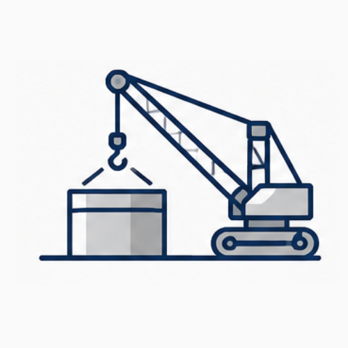 Cage ladders, platforms, perimeter handrails, and catwalk systems.
