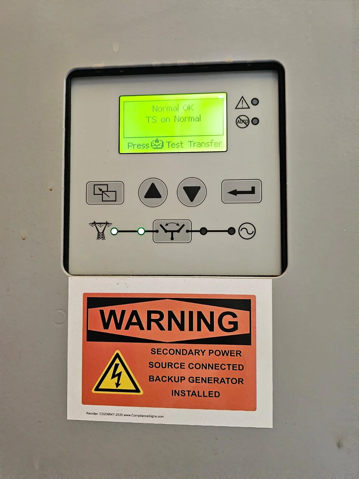 Transfer Switch Replacement