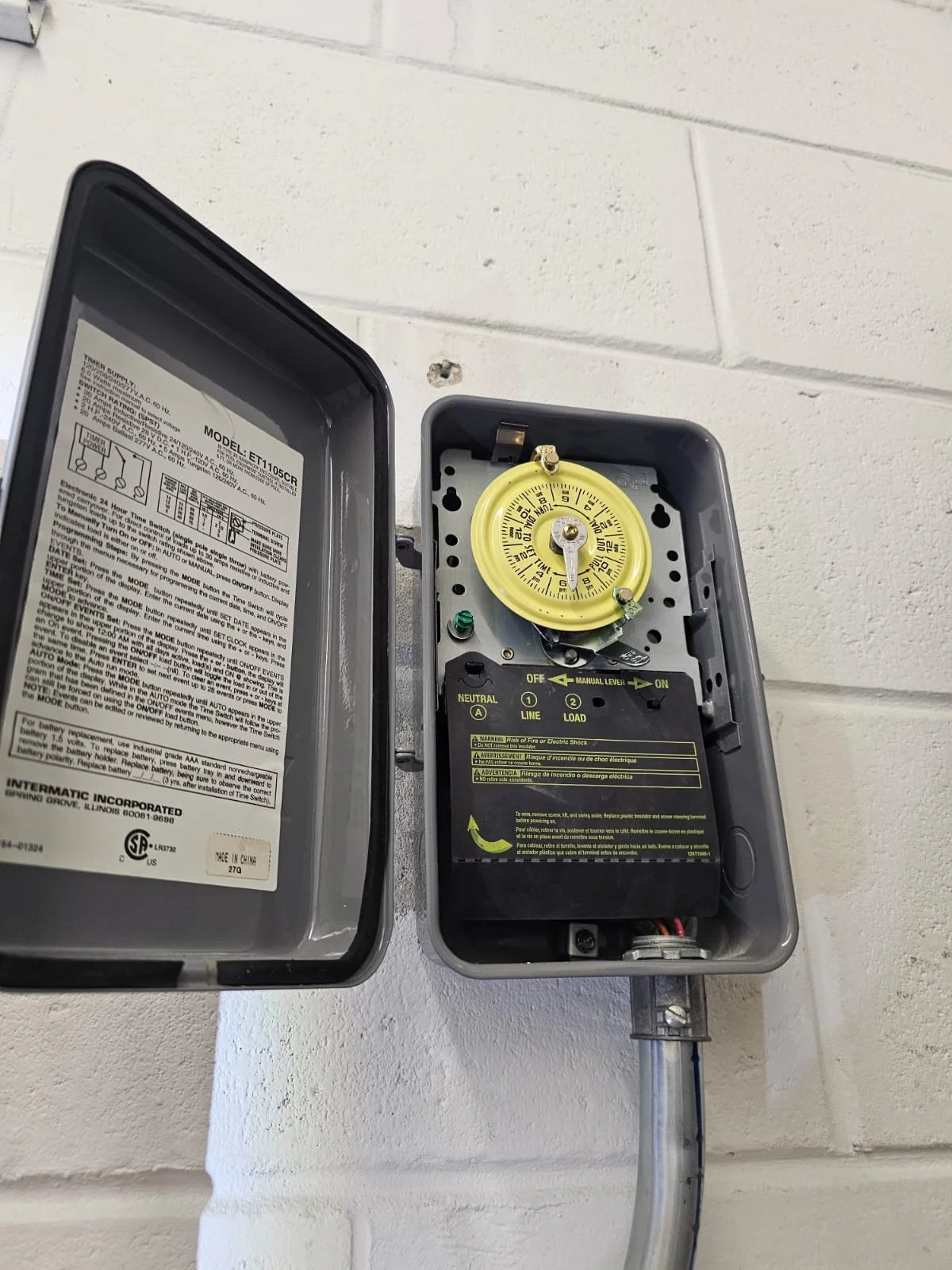 Timer Installation