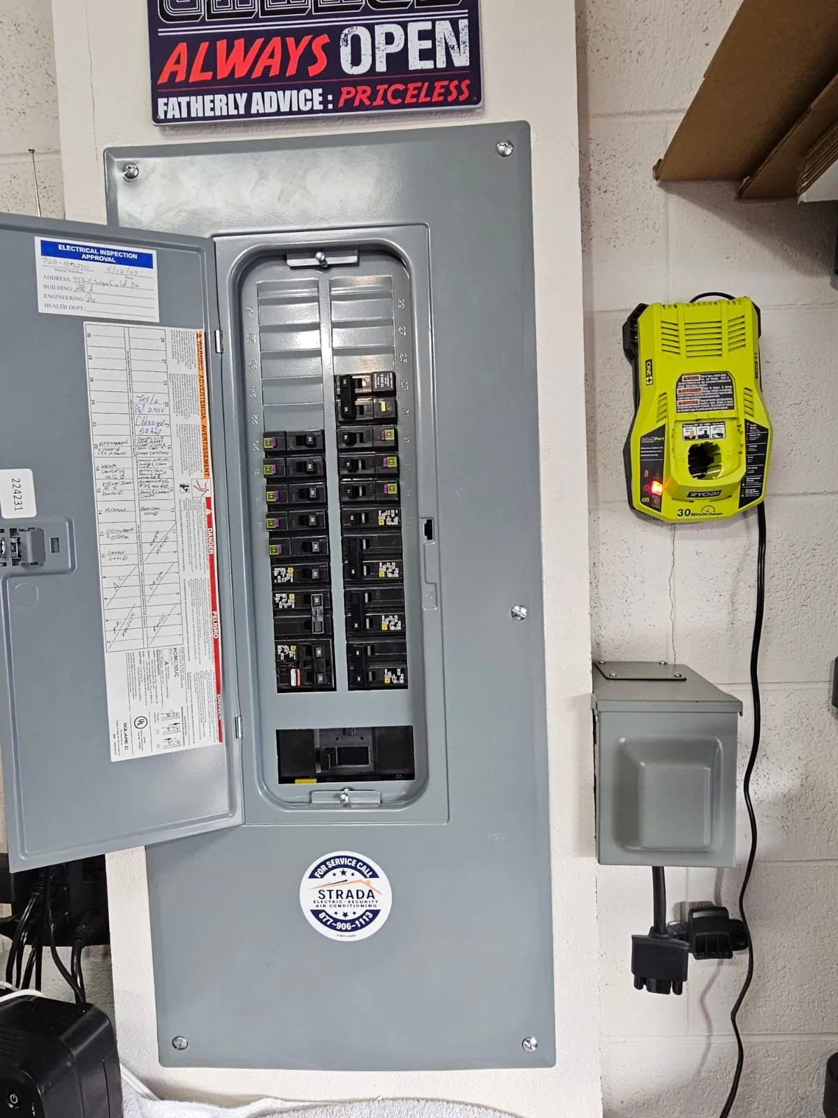 Electric Vehicle Outlet 50 AMP