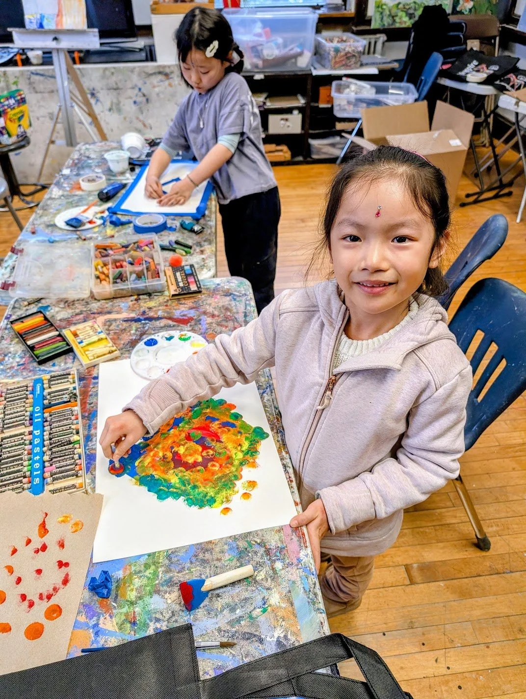 Grades 3-5: Mini Masterpieces • Mixed Media Art