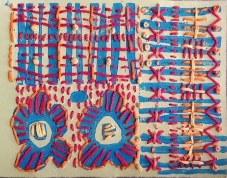 Embroidered Prints