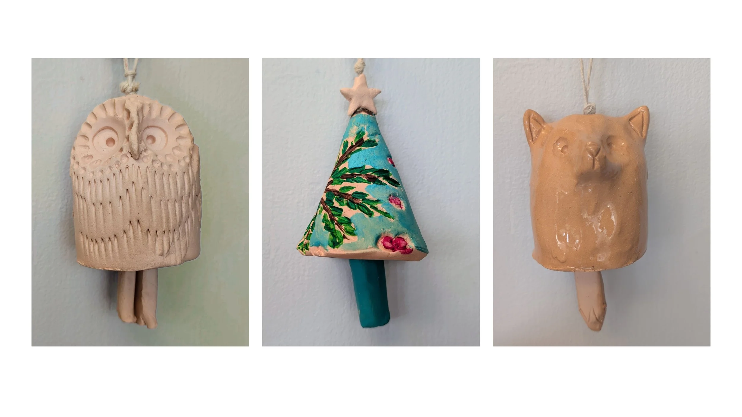 Gr. K +: Woodland Creature Ceramic Bells