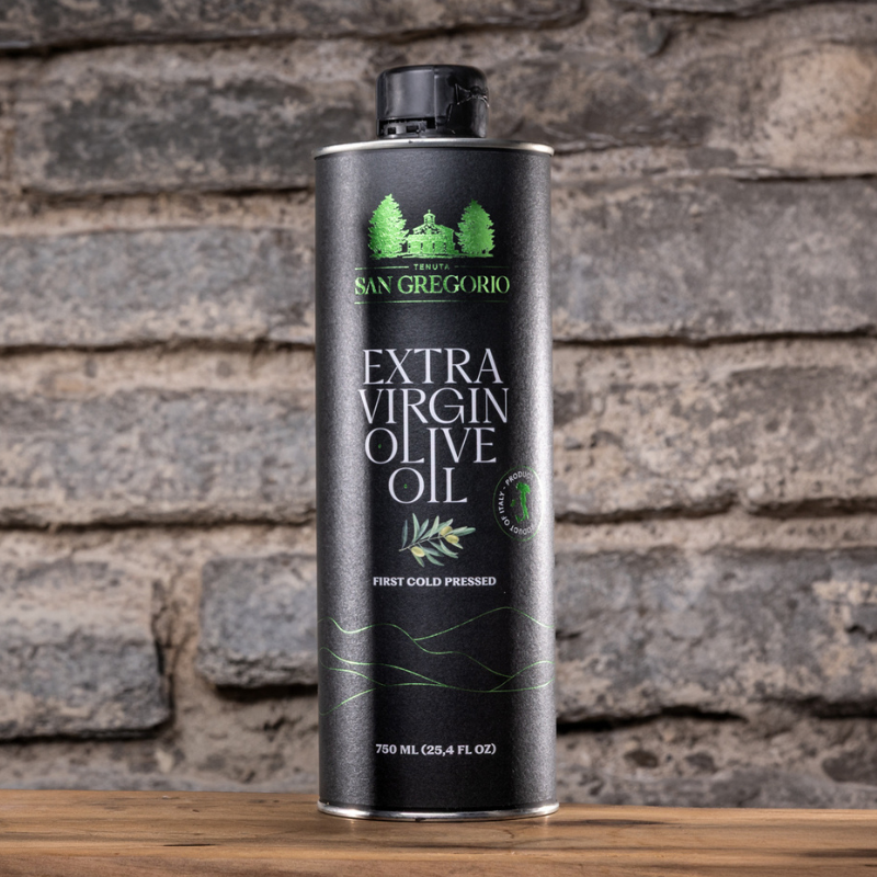 San Gregorio Green Label Extra Virgin Olive Oil- 750ml