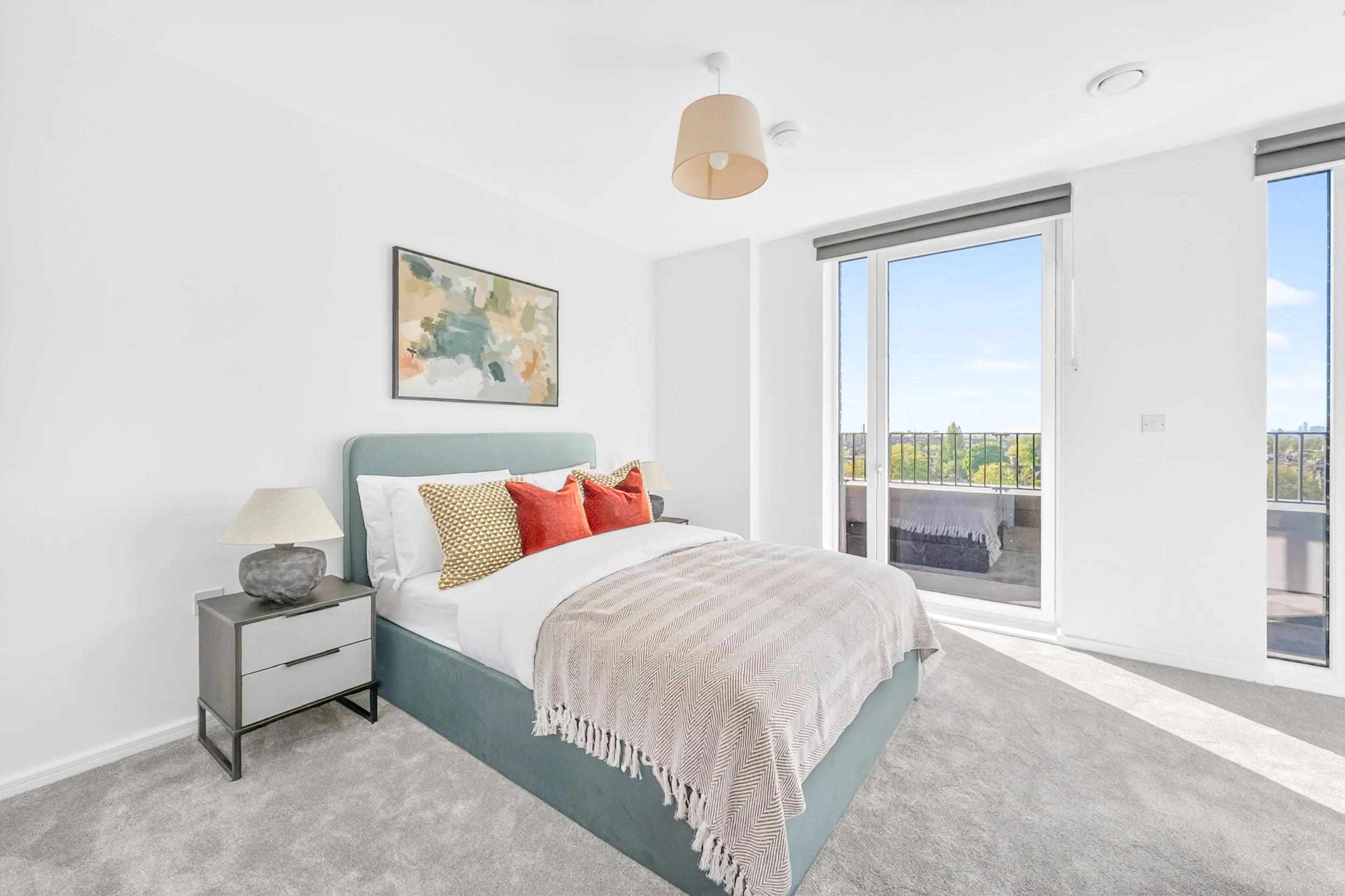 2 bed penthouse, John Dimmer House, Clapham Park