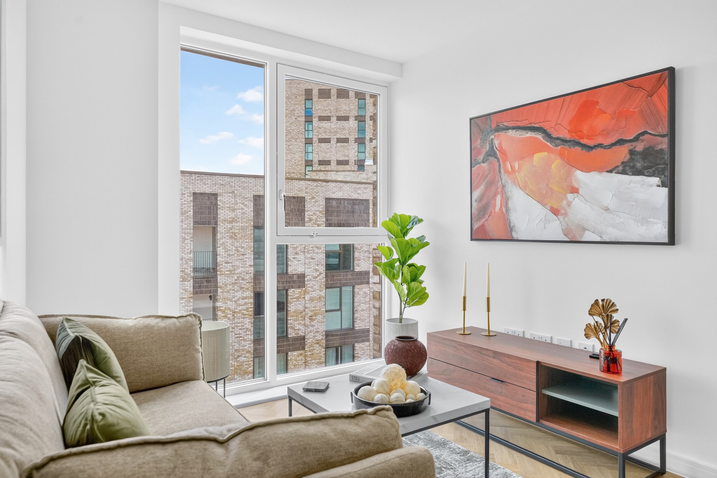 Compass Collection Apartment Living Room Queens Park