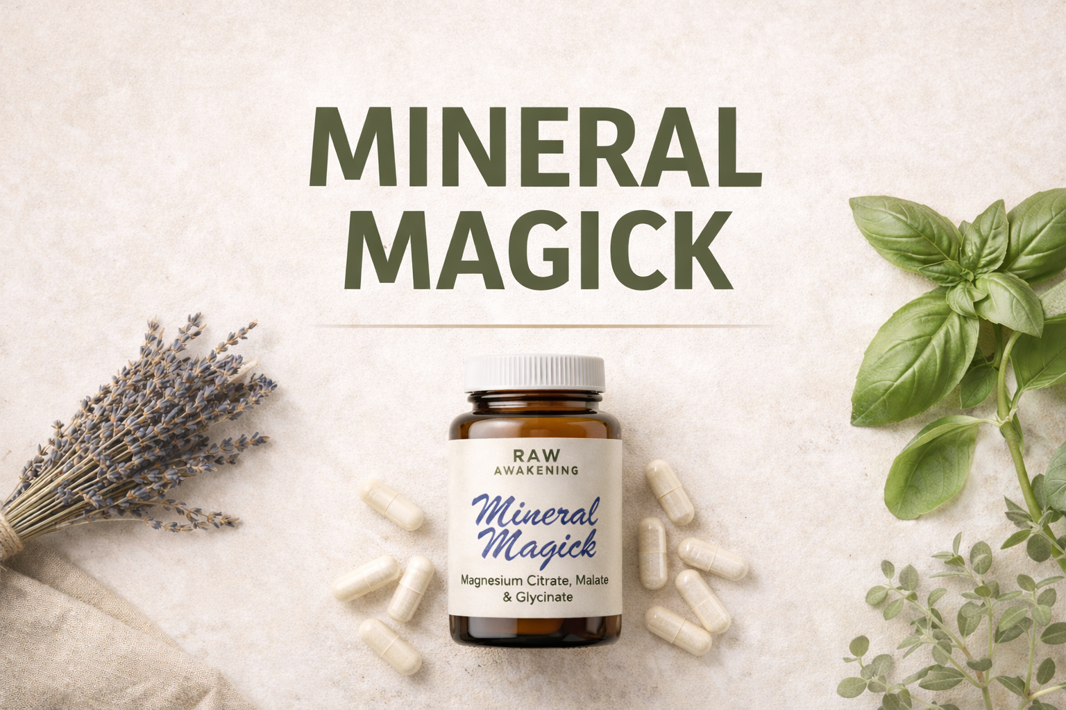 Mineral Magick: Restoring Balance Through Foundational Mineral Support