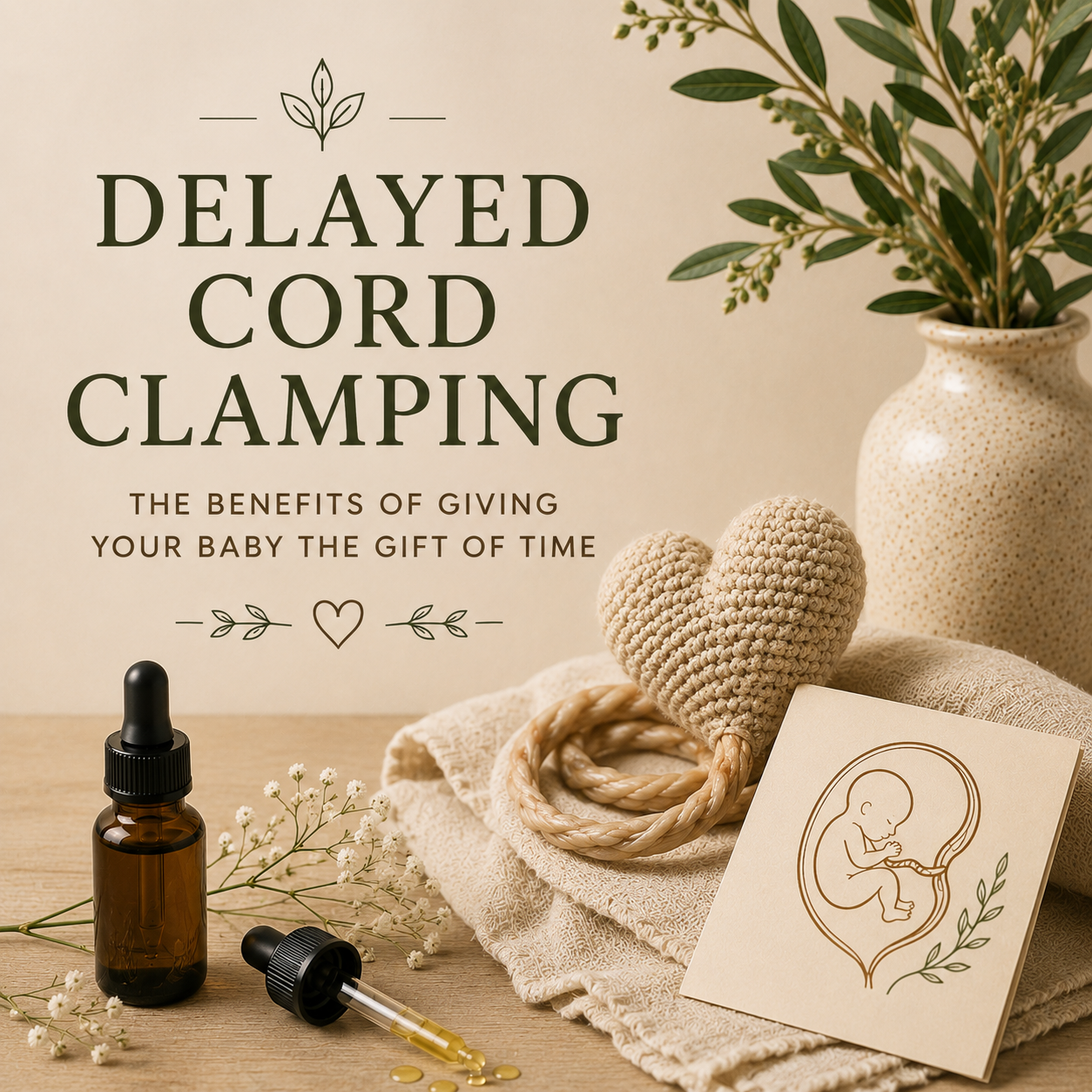 Delayed Cord Clamping: Giving Your Baby the Gift of Time