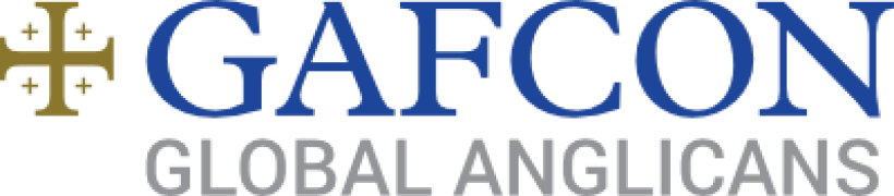 GAFCON logo with a cross and the words "GAFCON" and "Global Anglicans"