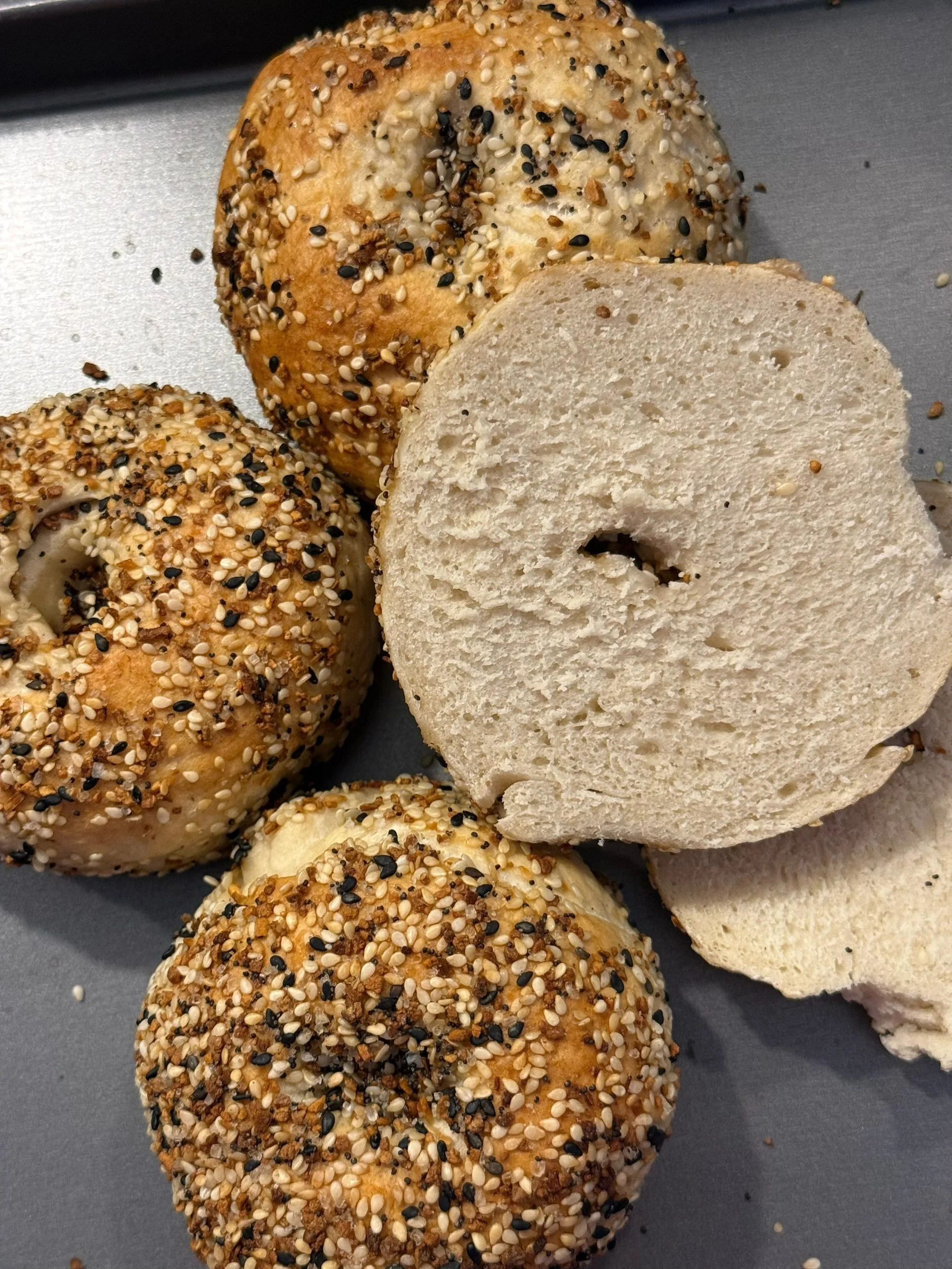 did we mention we&rsquo;re learning how to make bagels? 🥯‼️
