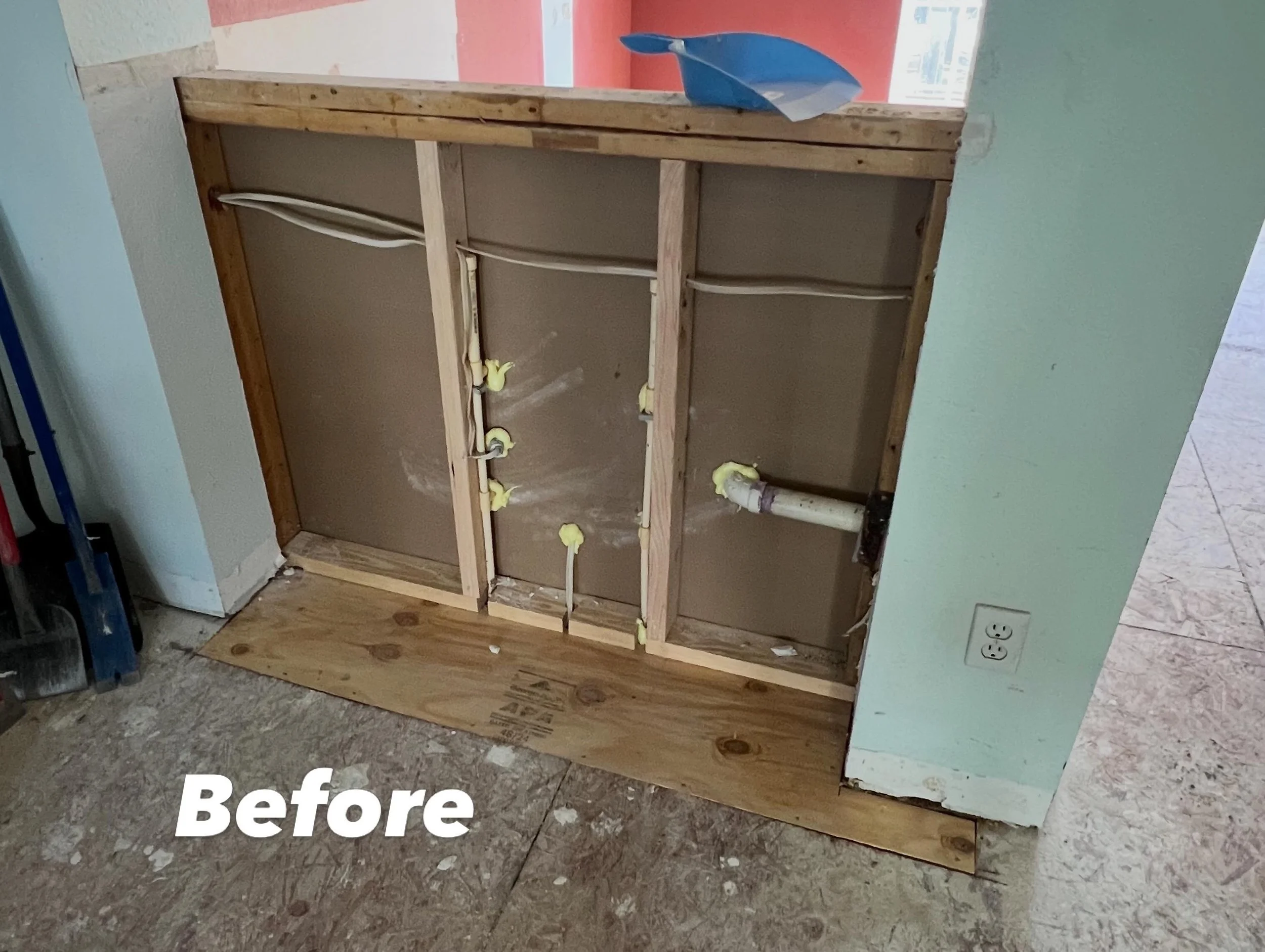 Condo Kitchen Bar build in