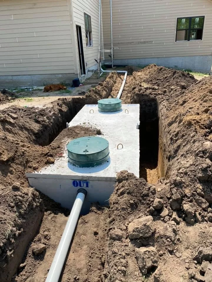 lateral septic system