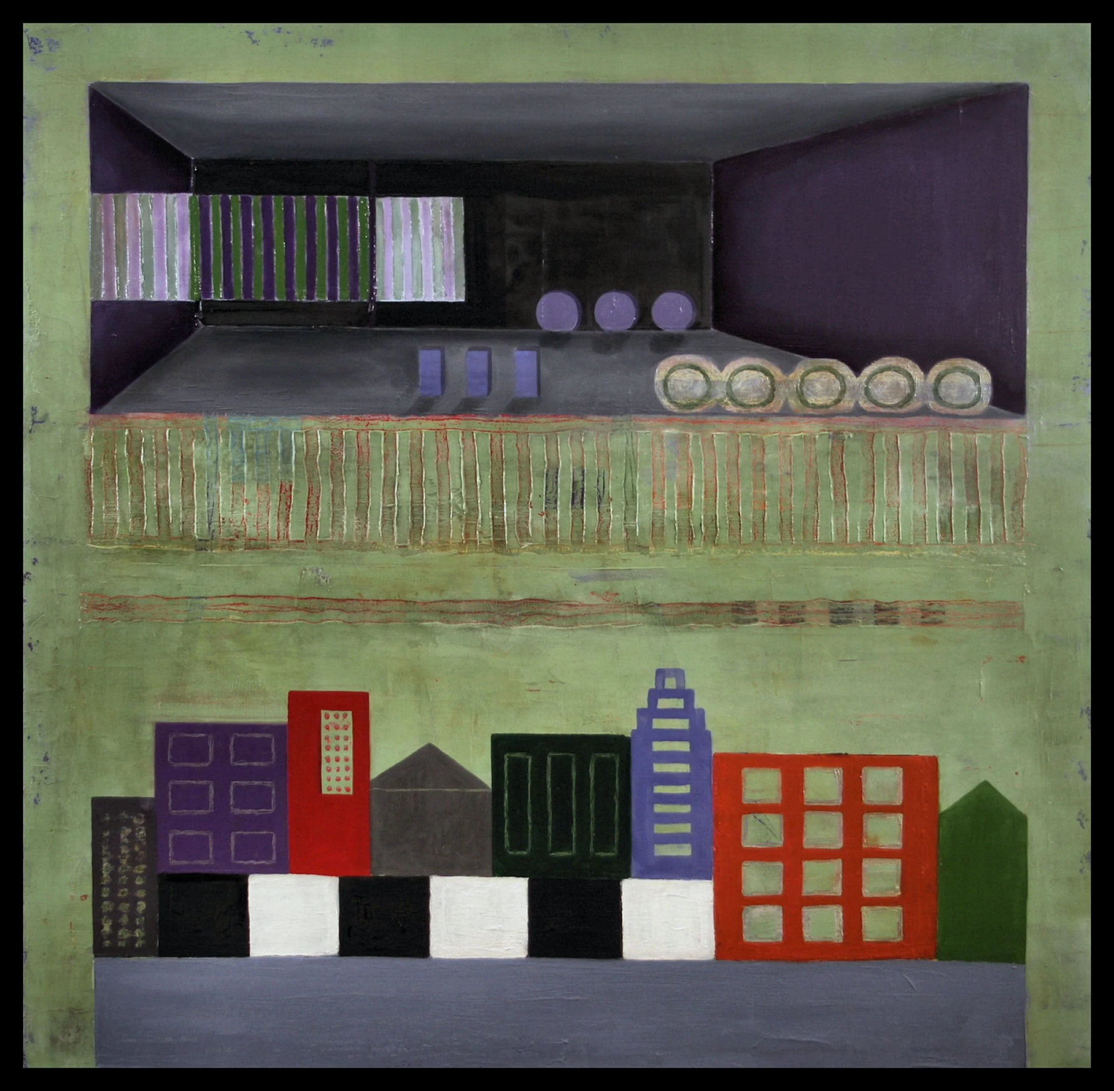 Inside Out
36" x 36" Oil on Canvas